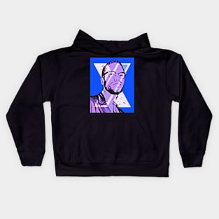 Malcolm X Purple Kids Hoodie